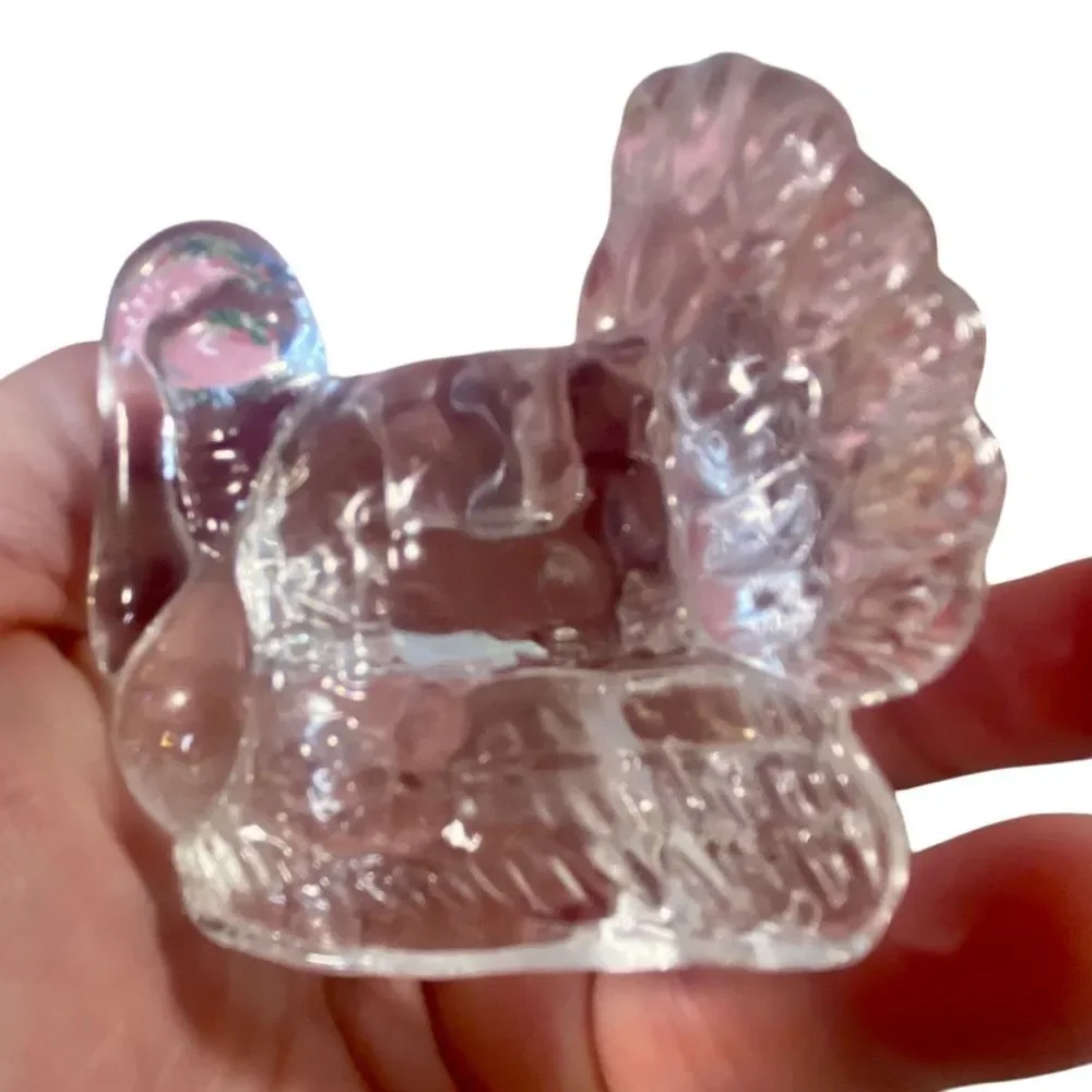Unbranded glass turkey